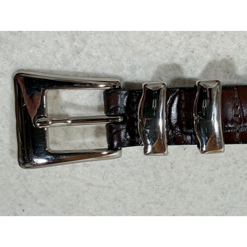 Paul‎ Fredrick Leather Belt Mens 50